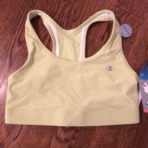 Champion Reversible Lime Racerback Sports Bra